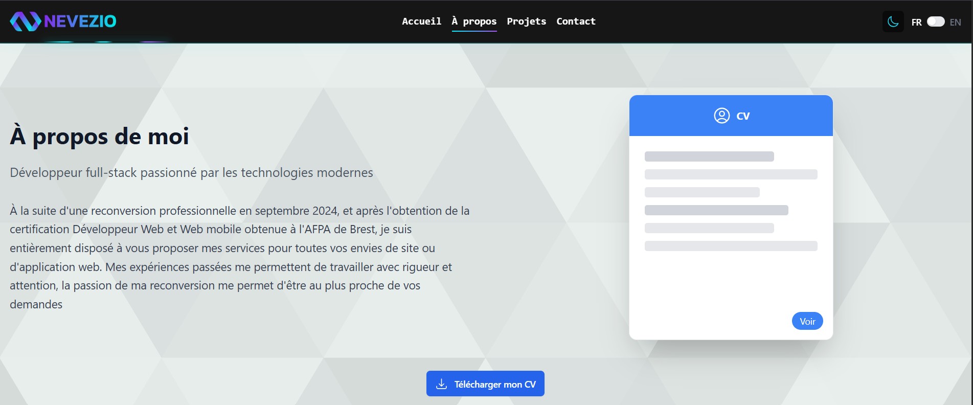 A propos - Langue française